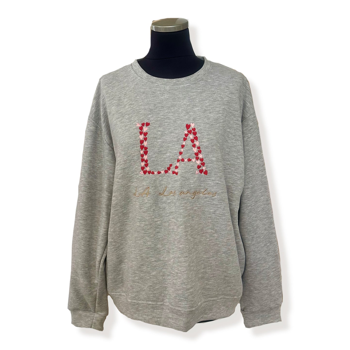 Sweater LA Hearts, versch. Farben