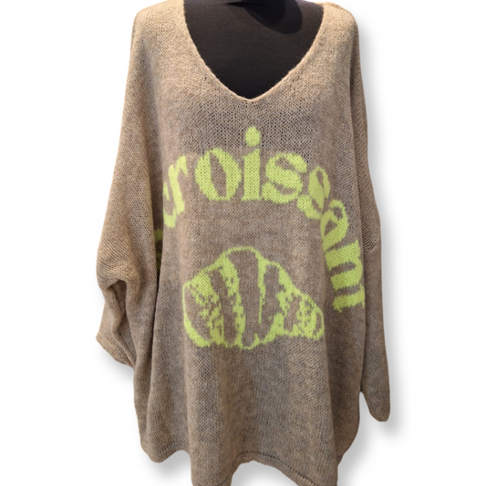 Pullover Believe Croissant, versch. Farben