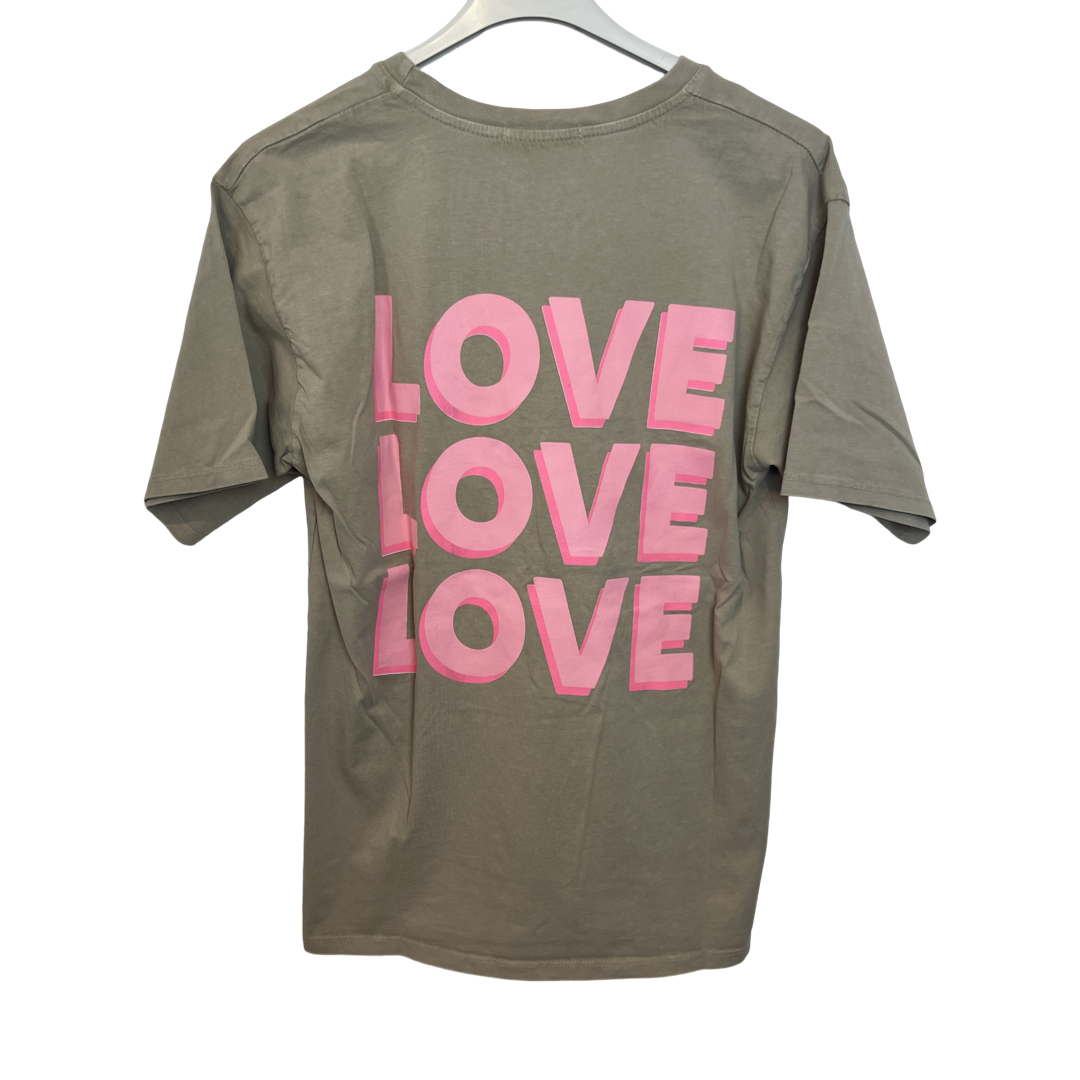 Shirt love love love, versch. Farben