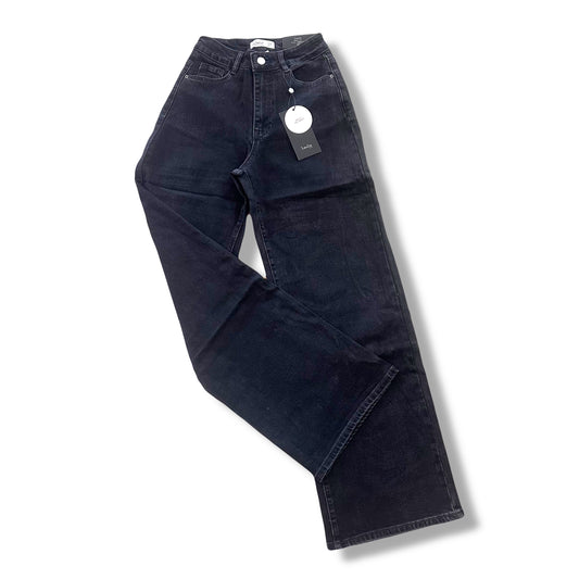 Jeans Laulia Dad Fit, black